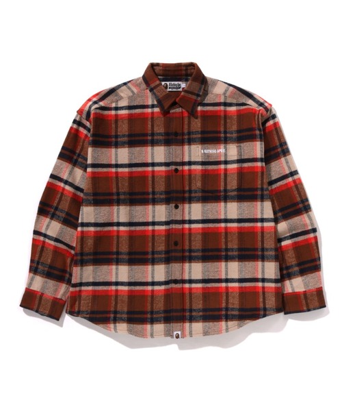 A BATHING APEチェックシャツ ネルシャツ A Bathing Ape チェック柄