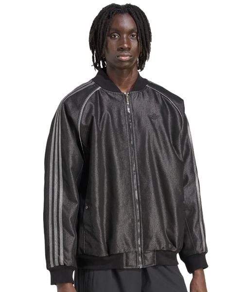 adidas（アディダス） コート ジャケット adidas DENIM JKT