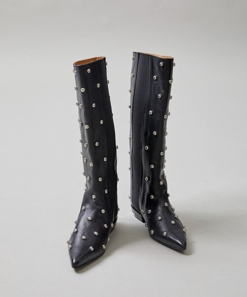 TOGA PULLA（トーガ プルラ） ロングブーツ 38 ブラック レディース