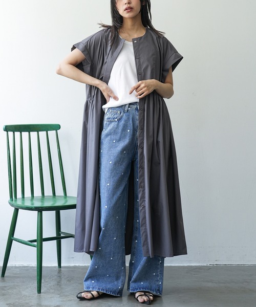 Mannheali'i マヌヘアリィ☆美品☆ 半袖ワンピース Mannhealii マヌヘアリィ☆美品☆ 半袖ワンピース - ワンピース新着