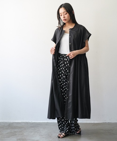 mili an deni ワンピース 半袖前開きワンピース : ZOZOTOWN