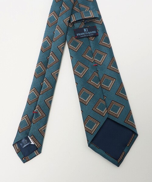 FRANCO BASSI ネクタイ【定価20000円】 FRANCO BASSI（フランコバッシ） ネクタイ 「FRANCO BASSI」スクエア