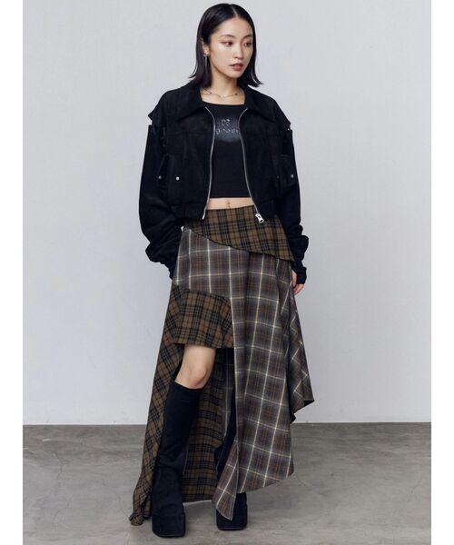 EMODA ブーツ バルキープランプフィットブーツ レディース