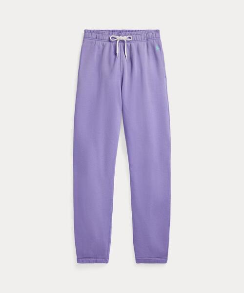 POLO RALPH LAUREN ロゴプリントドローストリングフーディ リラックスド フィット ロゴ フリース フーディ（パーカー