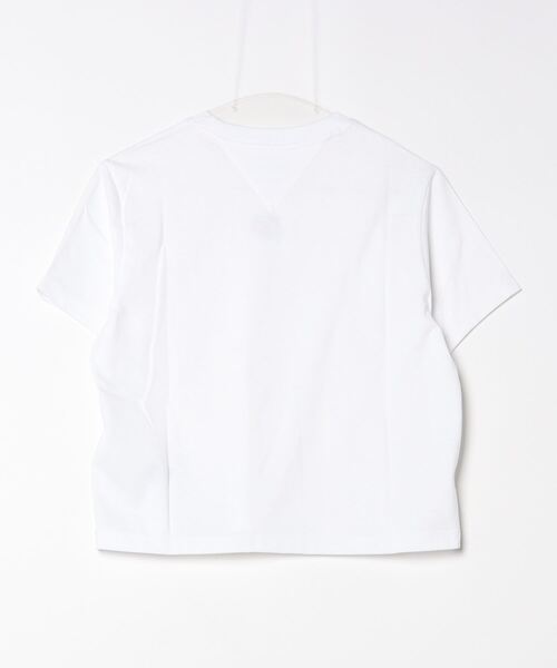 「TOMMY JEANS」 半袖Tシャツ SMALL ライトパープル レディース