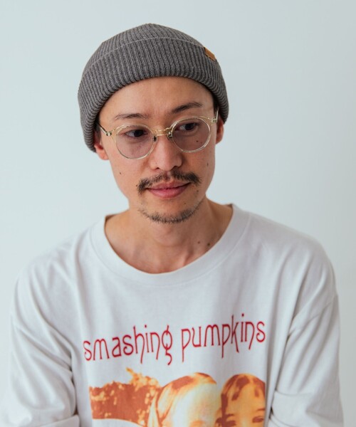 バイカラー ニット帽サングラスポッチセット バイカラー ニット帽サングラスポッチセット polcadot ポルカドット