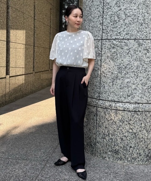 ADORE（アドーア） パンツ ライトジョーゼットパンツ レディース