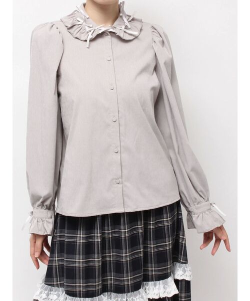 merry jenny（メリージェニー） ブラウス シャツ petit ribbon