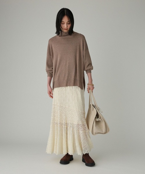 美品⭐️バビロン　柳橋唯さんコラボ　ドットフレアスカート 美品⭐️バビロン 柳橋唯さんコラボ ドットフレアスカート