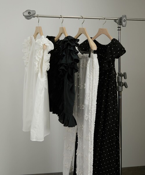 SALON adam et rope'（サロン アダム エ ロペ） パンツ 「crinkle