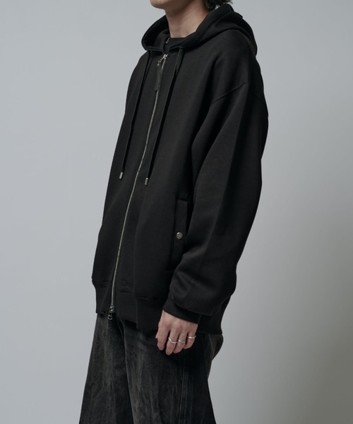 Lui's（ルイス） パーカー シルキーポンチZIPフーディ メンズ