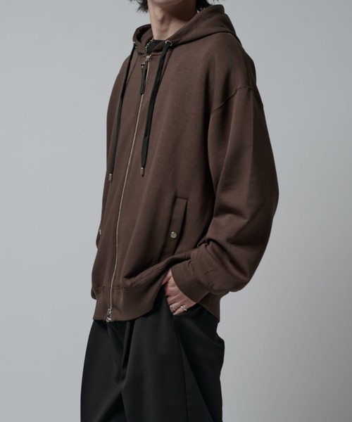 Lui's（ルイス） パーカー シルキーポンチZIPフーディ メンズ