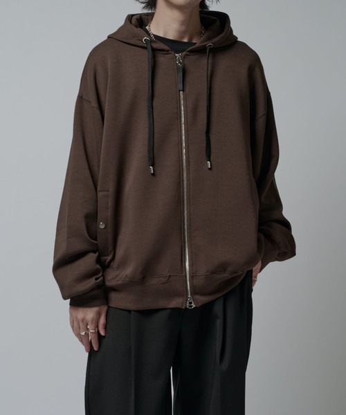 Lui's（ルイス） パーカー シルキーポンチZIPフーディ メンズ