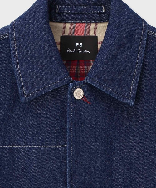 CUSTMAN インディゴデニム カバーオール PS Paul Smith ブルゾン アウター インディゴデニム