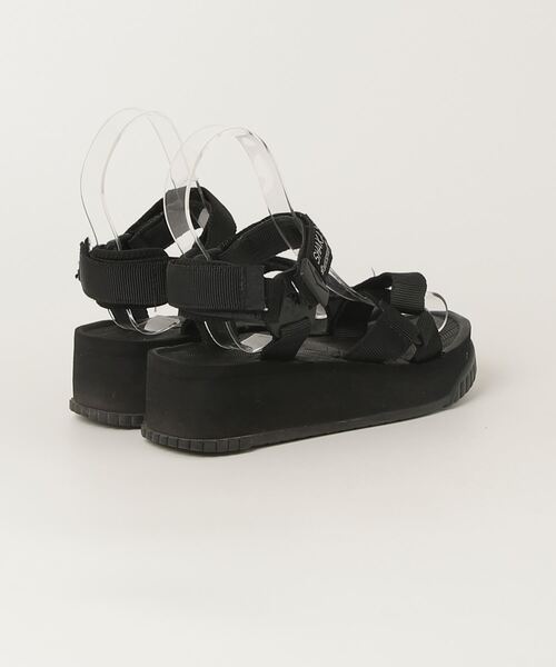 「SHAKA」 フラットサンダル 23cm ブラック レディース_画像2