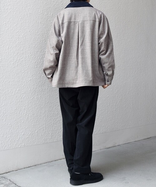 Somom&co. ハンティングチェックジャケット somom and co] ハンティングチェックジャケット somom&co ハンティング