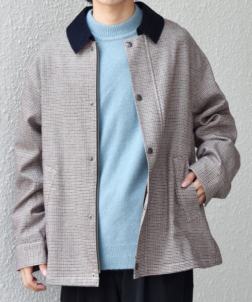 SHIPS any ブルゾン アウター 「SHIPS any別注」Bollington: ウール