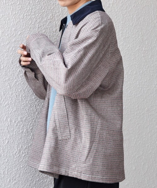 美品USA製80sPENDLETONシンサレートウールチェックブルゾンジャケット 美品USA製80sPENDLETONシンサレートウールチェックブルゾンジャケット