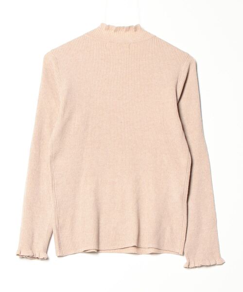 「RAY CASSIN」 長袖ニット FREE ベージュ レディース_画像2