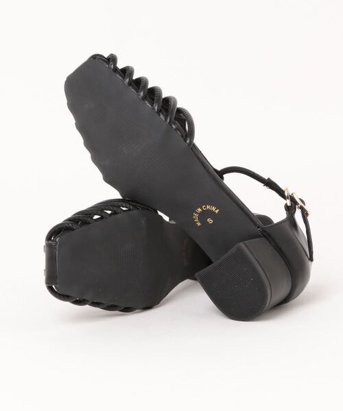 「RiiiKa」 ヒールサンダル M ブラック レディース_画像3