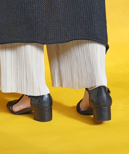 「RiiiKa」 ヒールサンダル M ブラック レディース_画像7