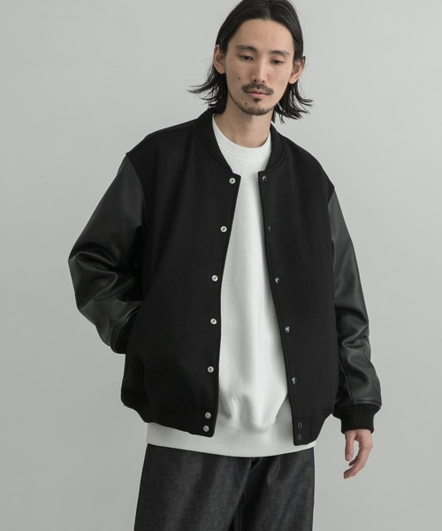 URBAN RESEARCH（アーバンリサーチ） スタジャン LARGE ブラック