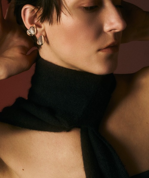 ストール マフラー 「IRIS 47」cashmere tie stole/カシミア タイ ストール レディース_2