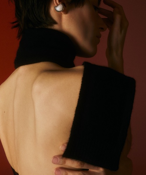 ストール マフラー 「IRIS 47」cashmere tie stole/カシミア タイ ストール レディース_4