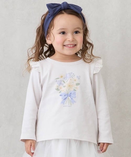 petit main tシャツ 「プティプラ」GIRLS長袖T キッズ 子供服