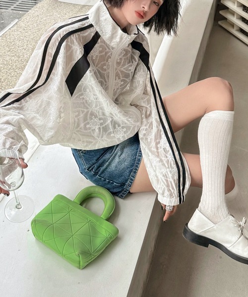 「DIAVEL」 ジップアップブルゾン M アイボリー レディース_画像2