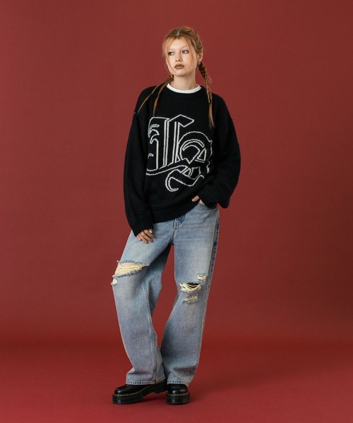 XLARGE（エクストラ ラージ） セーター ニット OLD ENGLISH MOHAIR