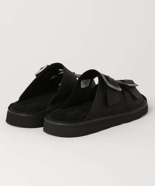 「Clarks」 サンダル UK6 ブラック メンズの画像