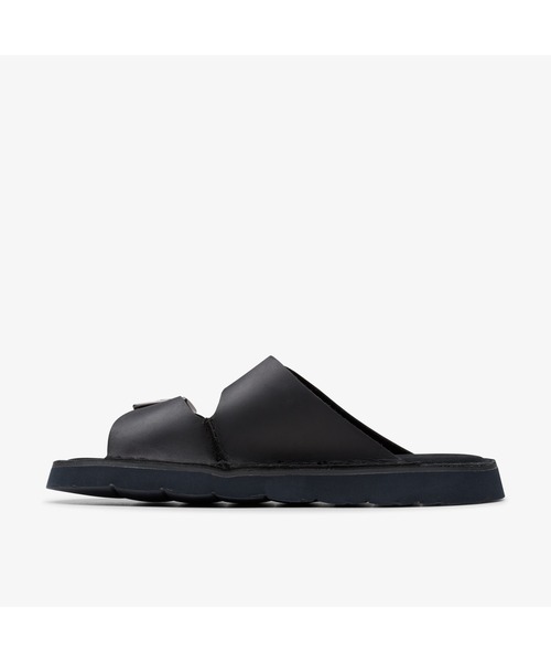 「Clarks」 サンダル UK6 ブラック メンズの画像