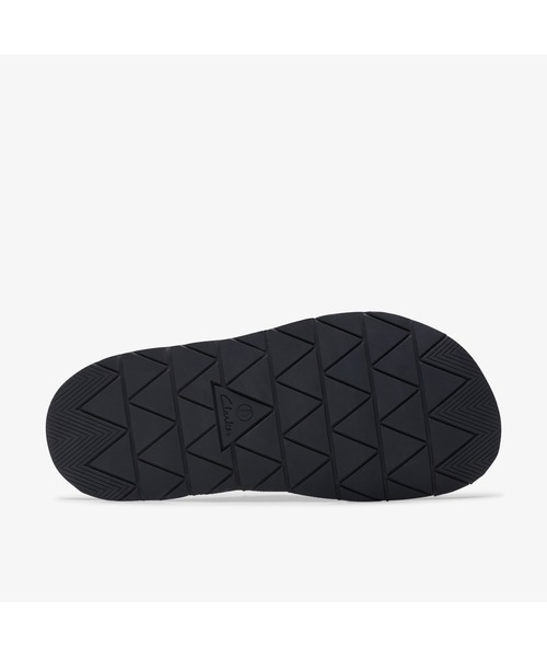 「Clarks」 サンダル UK6 ブラック メンズの画像