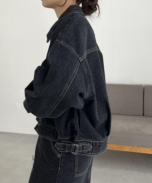 カプリシューレマージュ デニムジャケット CAPRICIEUX LE'MAGE（カプリシューレマージュ） デニムジャケット FREE