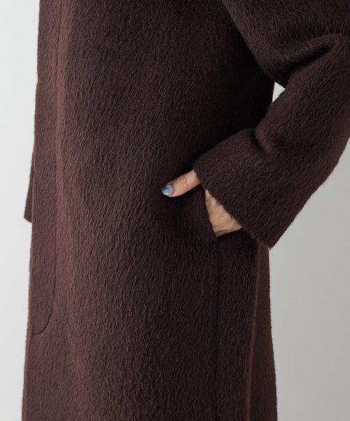 Whim Gazette（ウィム ガゼット） ステンカラーコート コート アルパカ