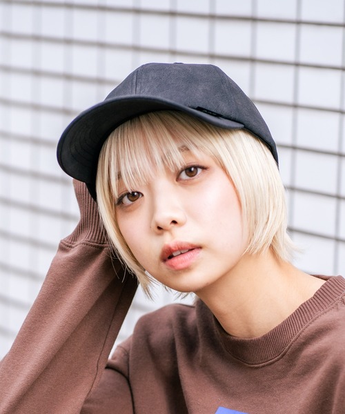 Lee（リー） キャップ 帽子 「LEE/リー」フェイクレザーローキャップ