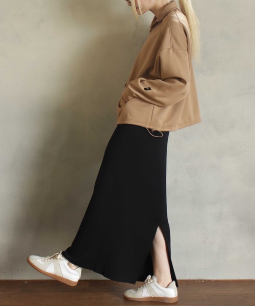 「BITTOKO」 ジップアップブルゾン FREE カーキ レディース_画像4