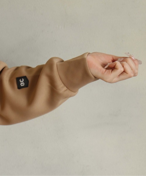 「BITTOKO」 ジップアップブルゾン FREE カーキ レディース_画像9