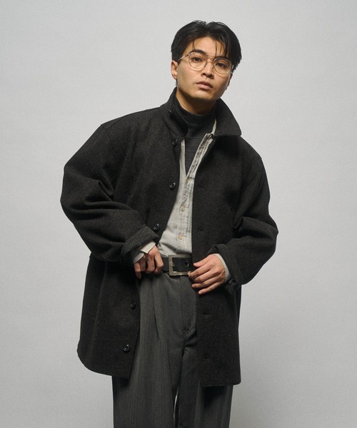 THE BOLDMAN カバーオール Soft Half Coat / ソフトハーフコート