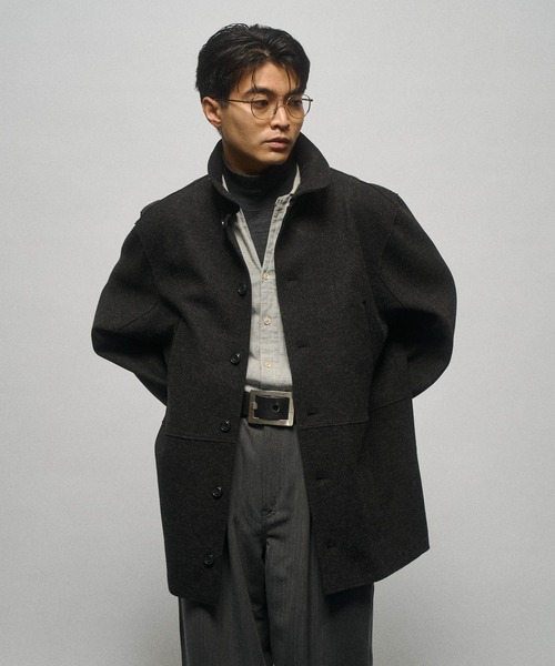 THE BOLDMAN カバーオール Soft Half Coat / ソフトハーフコート