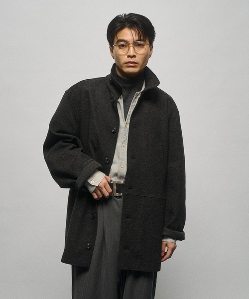 THE BOLDMAN ステンカラーコート コート Soft Half Coat / ソフト