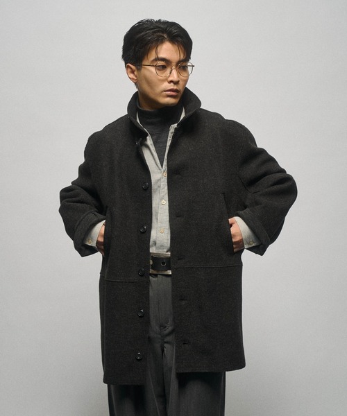 THE BOLDMAN カバーオール Soft Half Coat / ソフトハーフコート