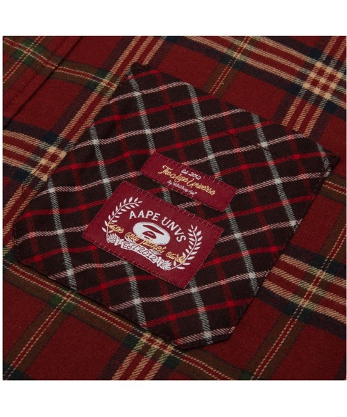 ブラウス シャツ AAPE LONG SLEEVE SHIRT レディースの画像