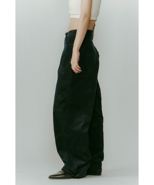 Knuth Marf（クヌースマーフ） パンツ embroidered corduroy pants