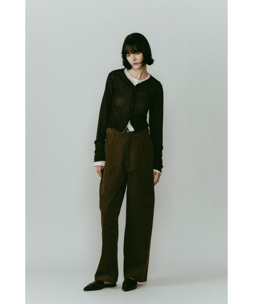 Knuth Marf（クヌースマーフ） パンツ embroidered corduroy pants