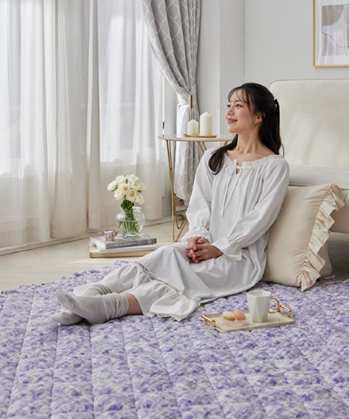 クッション クッションカバー フリル付き背もたれクッション「フルーエ