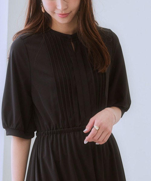 「7days Life Styling」 半袖ワンピース S モカ レディース_画像2