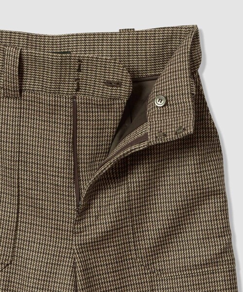 allureville（アルアバイル） パンツ CHIC TWEEDベイカーパンツ