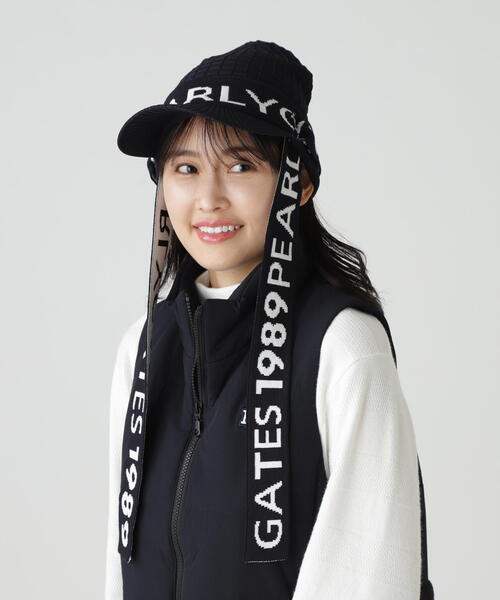 PEARLY GATES（パーリーゲイツ） ニット帽 ニットキャップ 「PEARLY